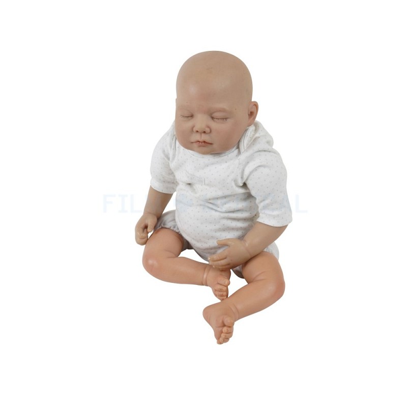 Realistic Hand Painted Baby Model